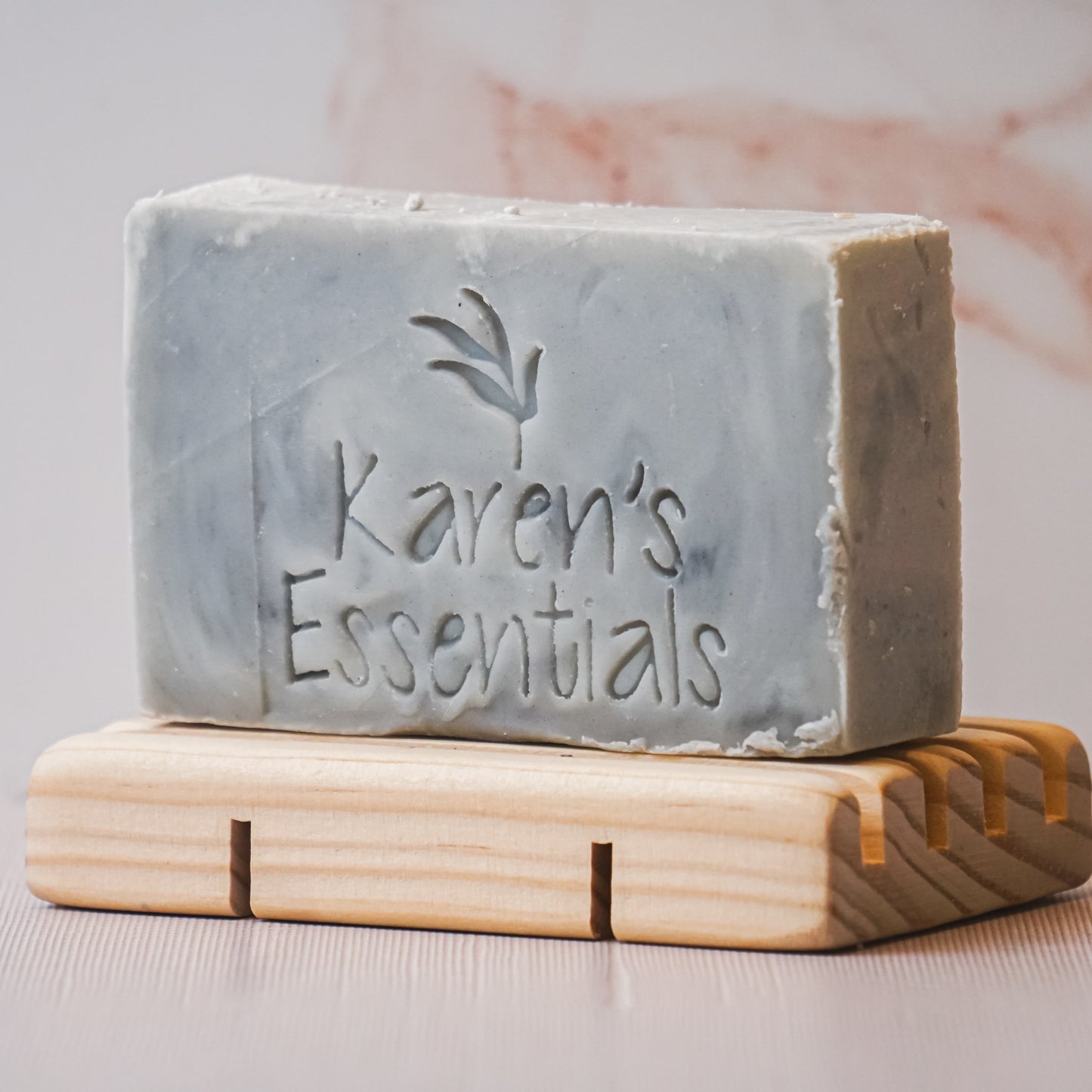 Serenity Lavender & Activated Charcoal Handcrafted Soap